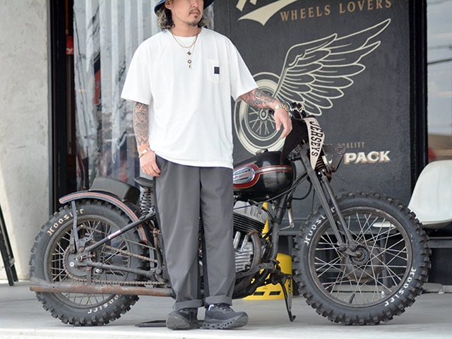 ��2����TROPHY CLOTHING/�ȥ��ե������������󥰡�2025SS�֡�MONOCHROME�� Tropical Pants/�ɥ�Υ�������ɥȥ��ԥ���ѥ�ġ�(TR25SS-603)