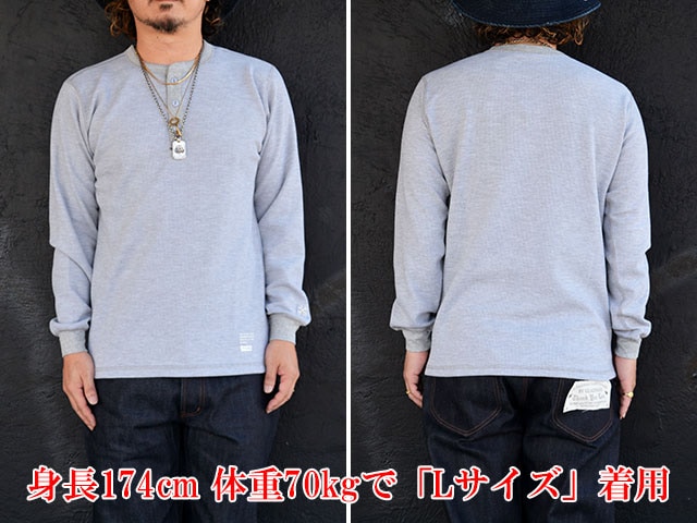 ��5����BLUCO/�֥륳��2025AW��Henry Neck Thermal Shirts/�إ�꡼�ͥå������ޥ륷��ġ�(155-12-020)