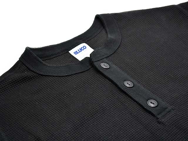 ��5����BLUCO/�֥륳��2025AW��Henry Neck Thermal Shirts/�إ�꡼�ͥå������ޥ륷��ġ�(155-12-020)