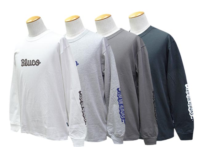 ��4����BLUCO/�֥륳��2026SS��Dry Cotton L/S Tee��JACK-O` ART WORKS��/�ɥ饤���åȥ���󥰥��꡼��Tee�ɥ���å����������ȥ�����ɡ�(161-12-024)