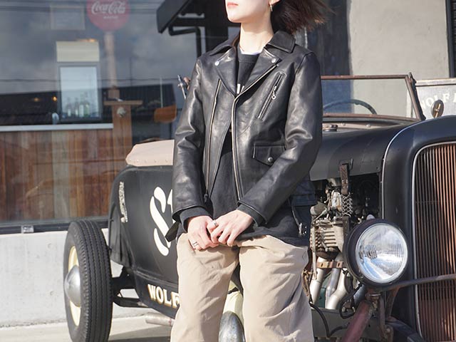 �����ʡ�FINE CREEK&CO/�ե����󥯥꡼������ɥ����ۡ�Ladies Double Riders Jacket��EMU��/��ǥ��������֥�饤���������㥱�åȡɥ���ɡ�(ACWJK001)��ͽ����/2026ǯ������ͽ���