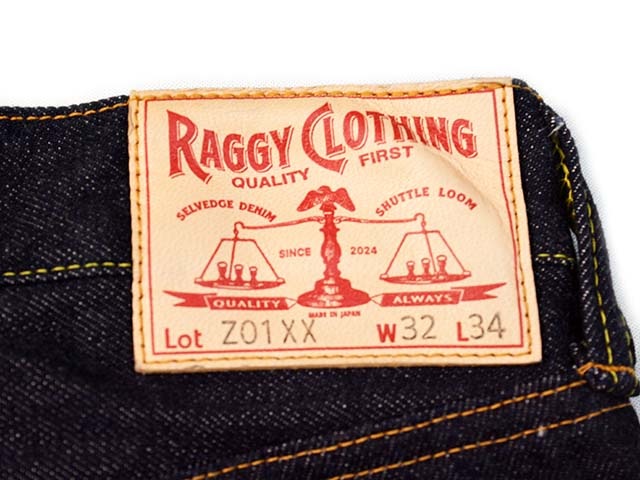��RAGGY CLOTHING/�饮�����������󥰡�2025AW��Denim Pants��Standard Straight��/�ǥ˥�ѥ�ġɥ���������ɥ��ȥ졼�ȡɡ�(Z01XX)