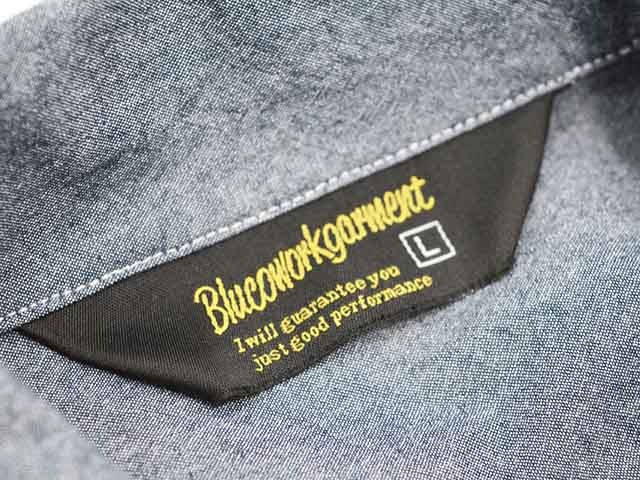 ��3����BLUCO/�֥륳��2024SS��Chambray L/S Work Shirts/�����֥졼���󥰥��꡼�֥������ġ�(141-11-121)