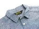 ��3����BLUCO/�֥륳��2024SS��Chambray L/S Work Shirts/�����֥졼���󥰥��꡼�֥������ġ�(141-11-121)