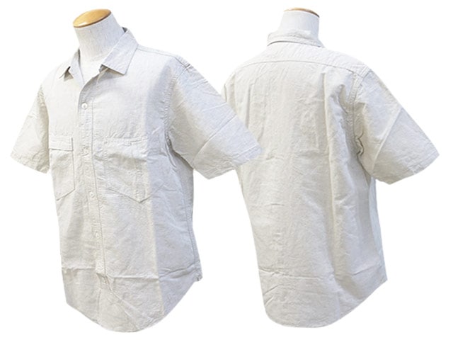 ��2����FREE WHEELERS/�ե꡼�ۥ����顼����2024SS��Short Sleeve Work Shirt��Big Bertha��/���硼�ȥ��꡼�֥������ġɥӥå��С����ɡ�(2423007)