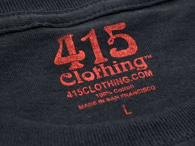 415 CLOTHING/415クロージング】「Printed S/S Tee”FRISCO #1”/プリン