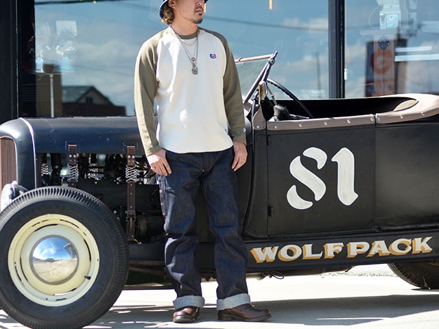 ��3����BLUCO/�֥륳��2025AW��Raglan Thermal Shirts��CHAMP��/�饰��󥵡��ޥ륷��ġɥ����סɡ�(155-12-022)