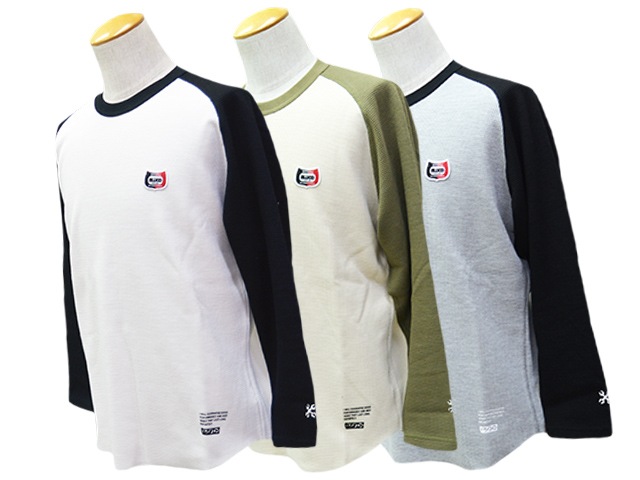 ��3����BLUCO/�֥륳��2025AW��Raglan Thermal Shirts��CHAMP��/�饰��󥵡��ޥ륷��ġɥ����סɡ�(155-12-022)