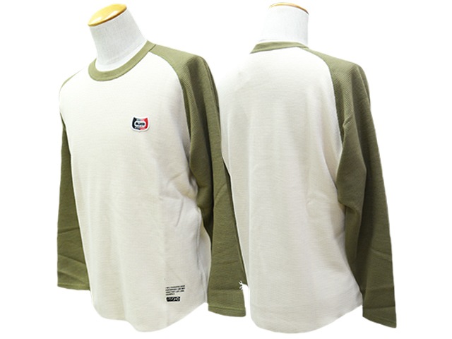 ��3����BLUCO/�֥륳��2025AW��Raglan Thermal Shirts��CHAMP��/�饰��󥵡��ޥ륷��ġɥ����סɡ�(155-12-022)