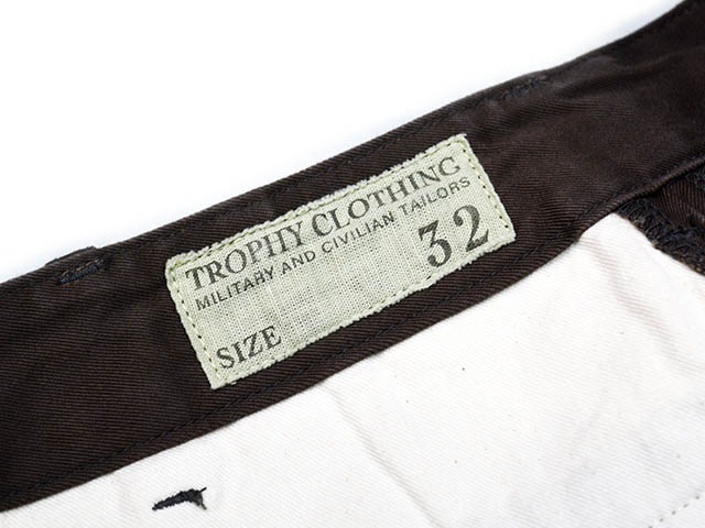 ��2����TROPHY CLOTHING/�ȥ��ե������������󥰡ۡ�40 Civilian Trousers/40���ӥꥢ��ȥ饦��������(TR-CIV601)
