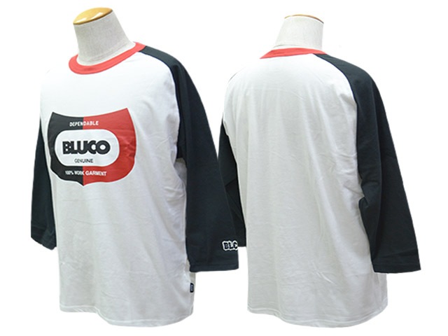 ��3����BLUCO/�֥륳��2026SS��Dry Cotton Raglan 3/4 Sleeve Tee��CHAMP��/�ɥ饤���åȥ�饰��󥹥꡼��Tee�ɥ����סɡ�(161-12-023)