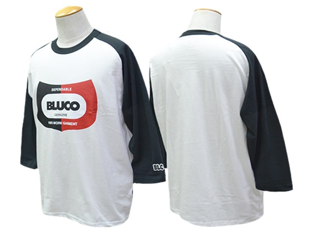 ��3����BLUCO/�֥륳��2026SS��Dry Cotton Raglan 3/4 Sleeve Tee��CHAMP��/�ɥ饤���åȥ�饰��󥹥꡼��Tee�ɥ����סɡ�(161-12-023)