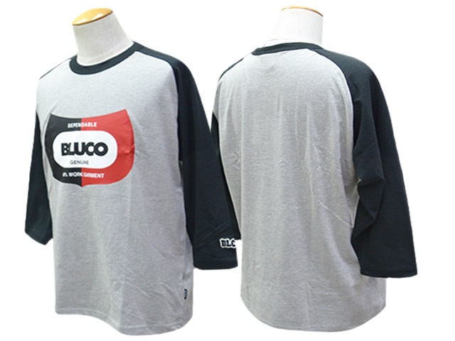��3����BLUCO/�֥륳��2026SS��Dry Cotton Raglan 3/4 Sleeve Tee��CHAMP��/�ɥ饤���åȥ�饰��󥹥꡼��Tee�ɥ����סɡ�(161-12-023)