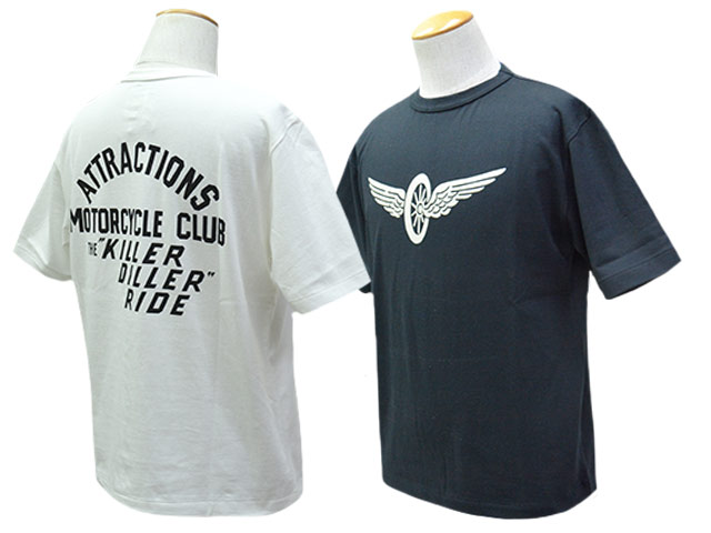 ��2����ATTRACTIONS/���ȥ饯����󥺡ۡߡ�MASA SCLULP/�ޥ�������ס�2026SS��Flying Wheel S/S Tee/�ե饤�󥰥ۥ����륷�硼�ȥ��꡼��Tee��(AM0013)
