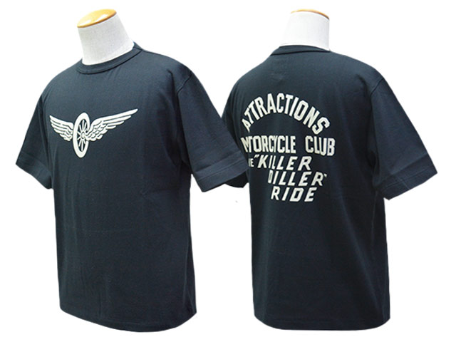 ��2����ATTRACTIONS/���ȥ饯����󥺡ۡߡ�MASA SCLULP/�ޥ�������ס�2026SS��Flying Wheel S/S Tee/�ե饤�󥰥ۥ����륷�硼�ȥ��꡼��Tee��(AM0013)