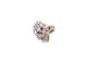 ��galcia/���륷���ۡ�Calabera Pierce with Zirconia(RED)/����٥�ԥ������������륳�˥�(��å�)��(16P-CA001S-RED)