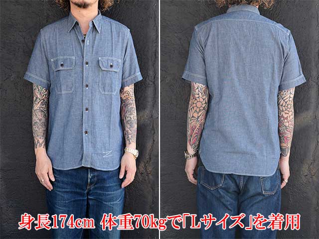 ��JELADO/�����顼�ɡۡ�Unionworkers S/S Shirts/��˥������������硼�ȥ��꡼�֥���ġ�(JP94121)