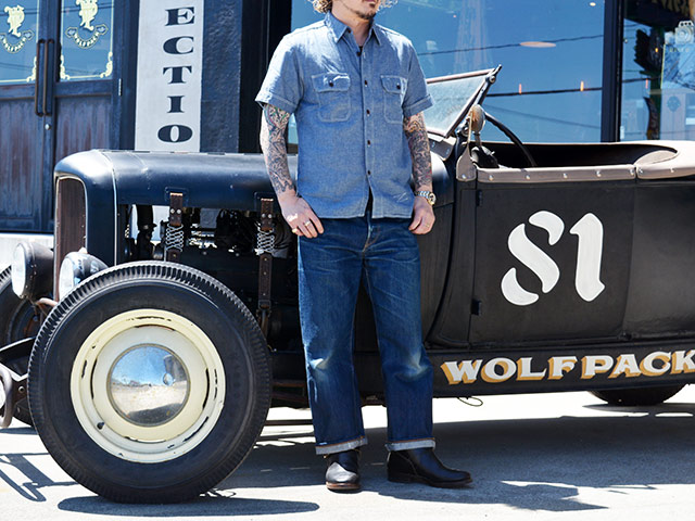 ��JELADO/�����顼�ɡۡ�Unionworkers S/S Shirts/��˥������������硼�ȥ��꡼�֥���ġ�(JP94121)