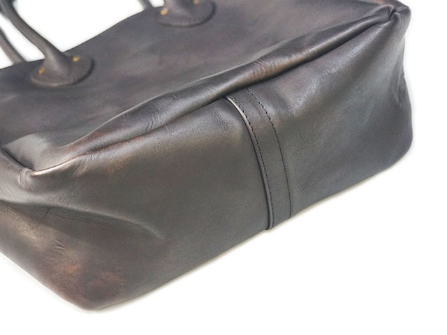 ヴァスコ　レザーオールドトートバッグ - ミディアム [ブラック] 全2色【vasco/ヴァスコ】「Leather Old Tote Bag”Medium”/レザー
