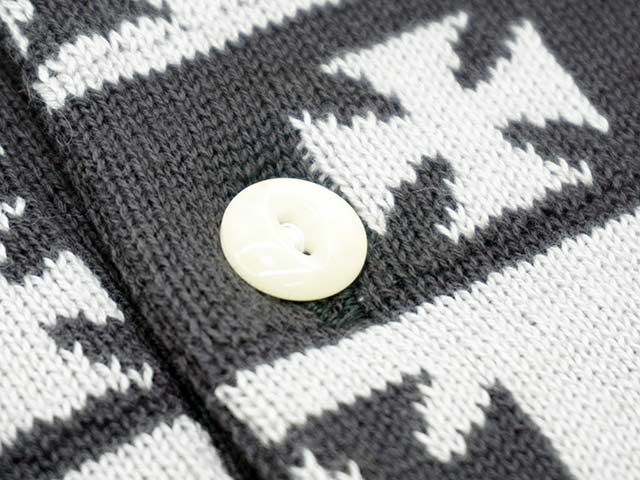 ��3����DAZZLE SUGAR/�����륷�奬����2024AW��Jacquard Henley L/S Tee/���㥬���ɥإ�꡼���󥰥��꡼��Tee��