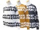 ��3����DAZZLE SUGAR/�����륷�奬����2024AW��Jacquard Henley L/S Tee/���㥬���ɥإ�꡼���󥰥��꡼��Tee��