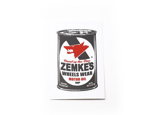 ��ZEMKE'S WHEELS WEAR/���ॱ���ۥ����륺�������ۡ�Motor Oil Sticker/�⡼���������륹�ƥå�����