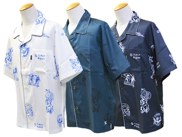 (30% OFF)��3����BLUCO/�֥륳��2025SS��Poolside S/S Shirts��TATTOO��/�ס��륵���ɥ��硼�ȥ��꡼�֥���ġɥ��ȥ����ɡ�(153-21-008)