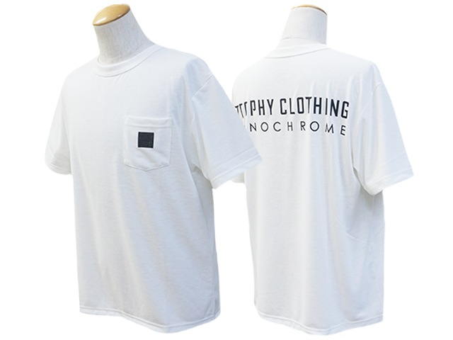 ��3����TROPHY CLOTHING/�ȥ��ե������������󥰡�2025SS�֡�MONOCHROME�� Logo RD Pocket Tee/�ɥ�Υ�������ɥ���RD�ݥ��å�Tee��(TRMN-202)