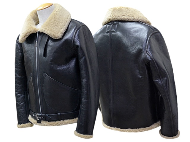 ��OLD CROW/������ɥ�������2025AW��Thirteen Crow Mouton Flight Jacket/�����ƥ����󥯥����ࡼ�ȥ�ե饤�ȥ��㥱�åȡ�(OC5301)