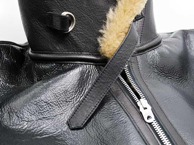 ��OLD CROW/������ɥ�������2025AW��Thirteen Crow Mouton Flight Jacket/�����ƥ����󥯥����ࡼ�ȥ�ե饤�ȥ��㥱�åȡ�(OC5301)