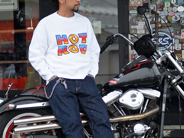 POP EYES/ポップアイズ】2023SS「Hot Rod Sweat Shirts/ホットロッド