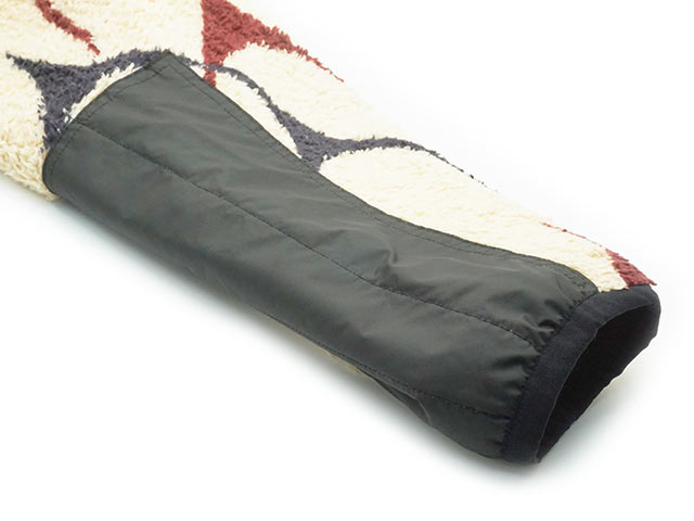 AT-DIRTY/アットダーティー】2023AW「Flames Fleece Jacket/フレイムス