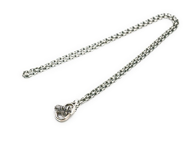 ��Peanuts&Co/�ԡ��ʥåĥ���ѥˡ��ۡ�Small Peanuts Hook Necklace Chain��Round��/���⡼���ԡ��ʥåĥեå��ͥå��쥹��������ɴݥ��ޡɡ�(Silver925)