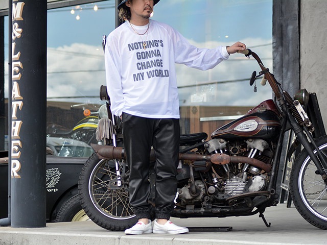 ��MOSSIR by FINE CREEK&CO/�⥷���� �Х� �ե����󥯥꡼������ɥ����ۡ�Stretch Leather Easy Pants��LOVAR��/���ȥ�å��쥶�����������ѥ�ġɥ��С��ɡ�(MOPT025)