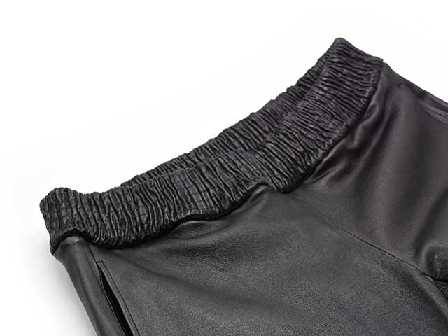 ��MOSSIR by FINE CREEK&CO/�⥷���� �Х� �ե����󥯥꡼������ɥ����ۡ�Stretch Leather Easy Pants��LOVAR��/���ȥ�å��쥶�����������ѥ�ġɥ��С��ɡ�(MOPT025)