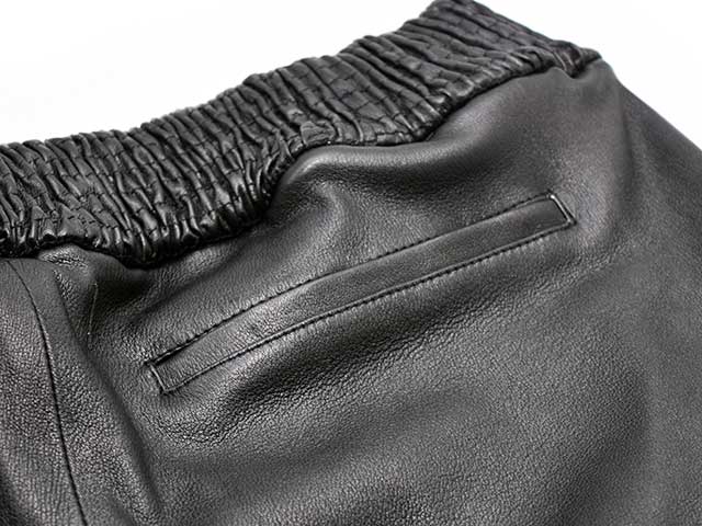 ��MOSSIR by FINE CREEK&CO/�⥷���� �Х� �ե����󥯥꡼������ɥ����ۡ�Stretch Leather Easy Pants��LOVAR��/���ȥ�å��쥶�����������ѥ�ġɥ��С��ɡ�(MOPT025)