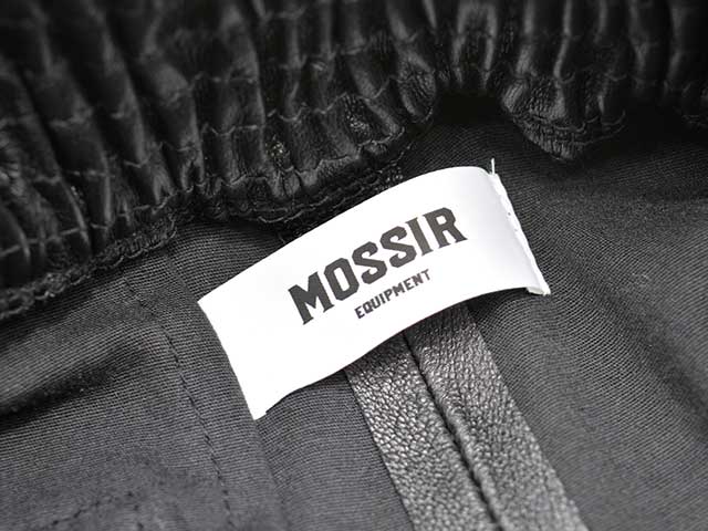 ��MOSSIR by FINE CREEK&CO/�⥷���� �Х� �ե����󥯥꡼������ɥ����ۡ�Stretch Leather Easy Pants��LOVAR��/���ȥ�å��쥶�����������ѥ�ġɥ��С��ɡ�(MOPT025)