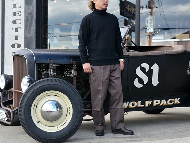 ��3����TROPHY CLOTHING/�ȥ��ե������������󥰡�2025AW��Naval High Neck L/S Tee/�ʥХ�ϥ��ͥå����󥰥��꡼��Tee��(TR25AW-207)