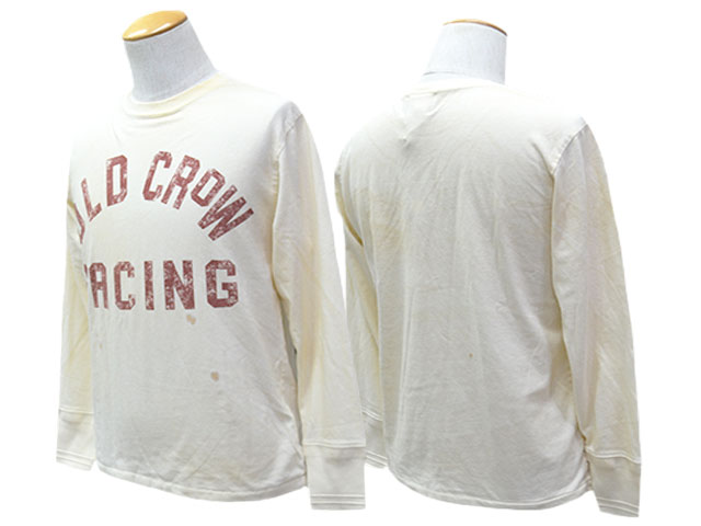 ��2����OLD CROW/������ɥ�������2025AW��Racing L/S Tee/�졼���󥰥��󥰥��꡼��Tee��(OC5301)