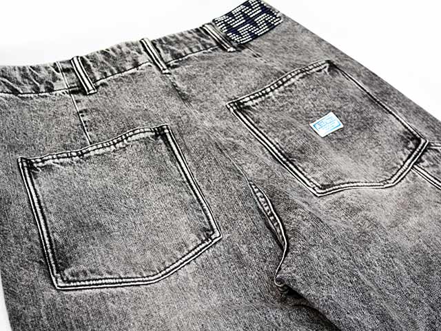 ��2����Liberaiders/��٥쥤��������2026SS��DAMAGED DENIM SARROUEL PANTS/���᡼���ɥǥ˥ॵ�륨��ѥ�ġ�(73705)