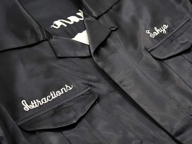 ��2����WEARMASTERS by ATTRACTIONS/�������ޥ��������Х����ȥ饯����󥺡�2026SS��Souvenir Rayon Jacket/�����٥˥��졼��󥸥㥱�åȡ�(873)