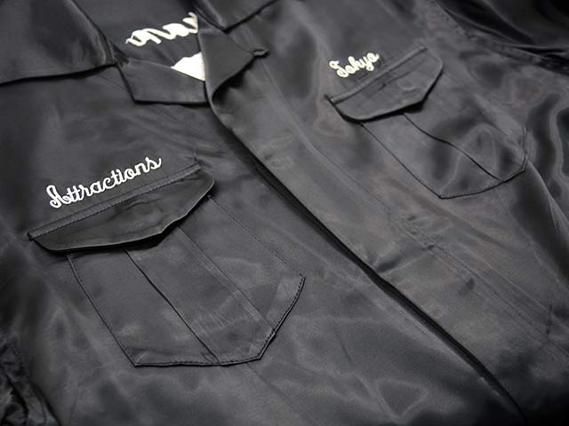 ��2����WEARMASTERS by ATTRACTIONS/�������ޥ��������Х����ȥ饯����󥺡�2026SS��Souvenir Rayon Jacket/�����٥˥��졼��󥸥㥱�åȡ�(873)