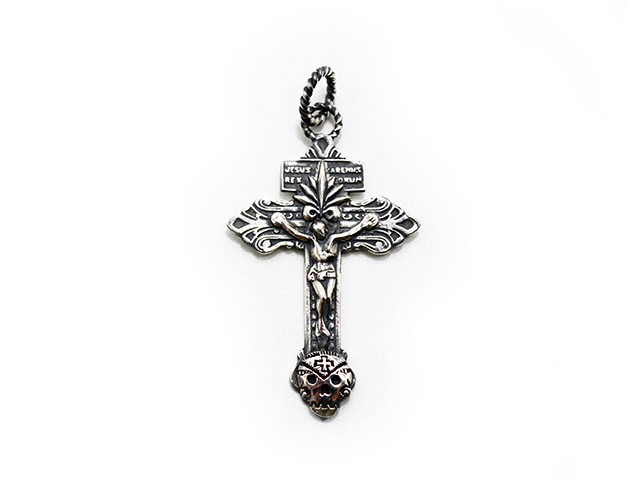 ��galcia/���륷���ۡ�JHS Cross&Agave Mexican Skull Pendant/JHS������&�����٥ᥭ�����󥹥���ڥ����ȡ�(25NT-CJ001SS)