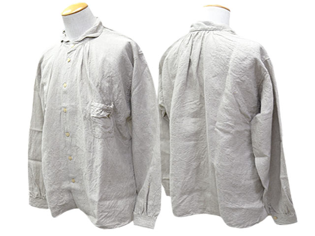 ��The 2 Monkeys/�� �ȥ�����󥭡�����2026SS��Linen Cambrai Shirt/��ͥ󥫥�֥쥷��ġ�(TM21160)