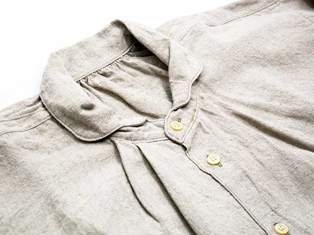 ��The 2 Monkeys/�� �ȥ�����󥭡�����2026SS��Linen Cambrai Shirt/��ͥ󥫥�֥쥷��ġ�(TM21160)