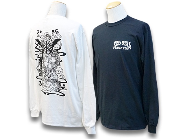 RED TAiL/①②③のTシャツ3点セットです。 全2色【RED TAiL/レッドテイル】2023SS「Z-GL L/S Tee/Z-GLロング