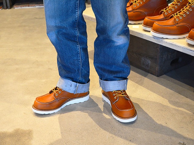 ��RED WING/��åɥ����󥰡ۡ�6 inch Irish Setter��Moc Toe��/6�����������å��奻�å����ɥ�å��ȥ��ɡ�(875/Oro��Legacy��)