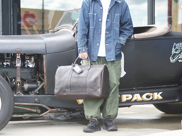 ��2����vasco/���������ۡ�Leather Travel Boston Bag/�쥶���ȥ�٥�ܥ��ȥ�Хå���(VS-261L)