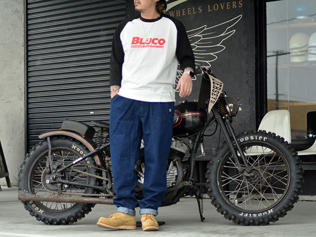 ��2����BLUCO/�֥륳��2025SS��Raglan 3/4 Tee��BWG��/�饰���3/4 Tee��BWG�ɡ�(151-12-010)
