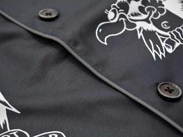 ��3����BLUCO/�֥륳��2025SS��Poolside L/S Shirts��TATTOO��/�ס��륵���ɥ��󥰥��꡼�֥���ġɥ��ȥ����ɡ�(153-11-003)